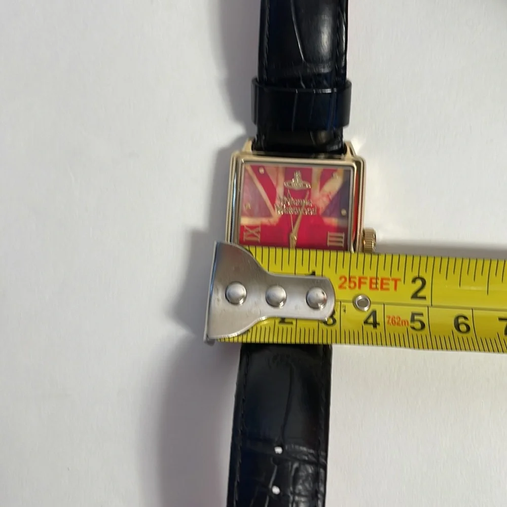 SOLD - Vivienne Westwood iconic UNION JACK IMPERIALIST WATCH NWT - Picture 10 of 10